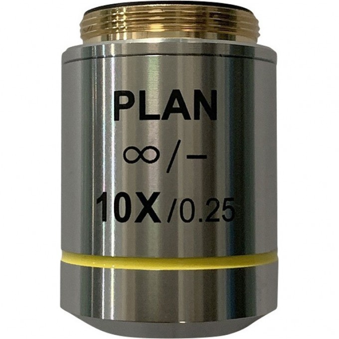 Объектив планахроматический LEVENHUK MED 10x/беск 76075 Объектив планахроматический LEVENHUK MED 10x/беск 76075