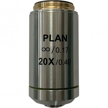 Объектив планахроматический LEVENHUK MED 20x/беск Объектив планахроматический LEVENHUK MED 20x/беск