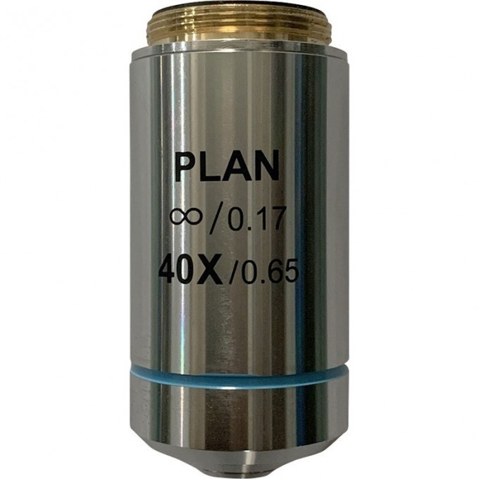 Объектив планахроматический LEVENHUK MED 40x/беск 76077 Объектив планахроматический LEVENHUK MED 40x/беск 76077