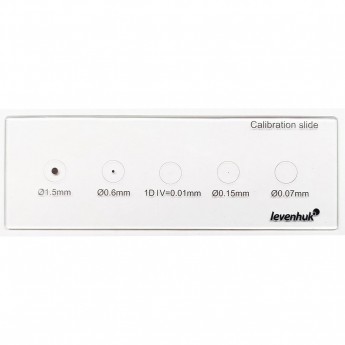 Слайд калибровочный LEVENHUK MED X/Y Слайд калибровочный LEVENHUK MED X/Y