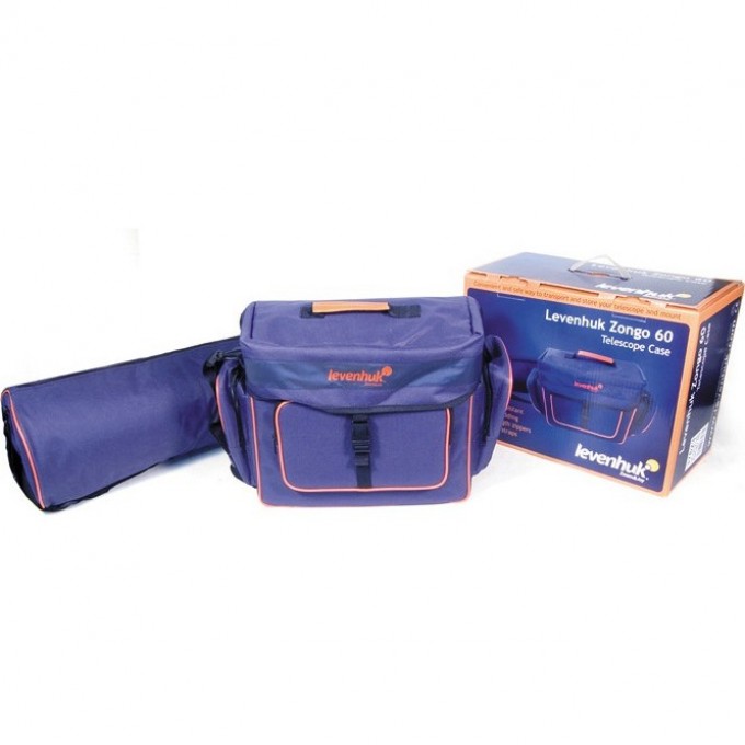 Сумка LEVENHUK ZONGO 60 для телескопа, синяя малая 37623 Сумка LEVENHUK ZONGO 60 для телескопа, синяя малая 37623