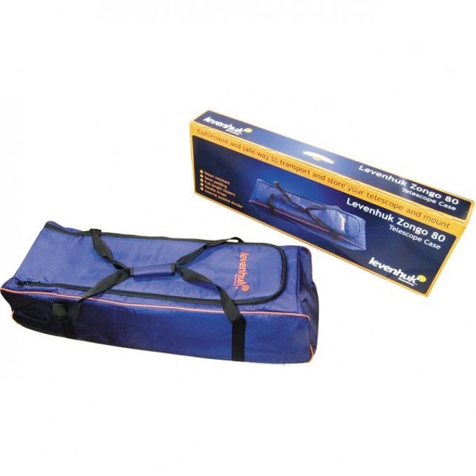 Сумка LEVENHUK ZONGO 80 для телескопа, синяя большая 37624 Сумка LEVENHUK ZONGO 80 для телескопа, синяя большая 37624