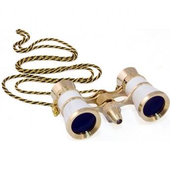 Бинокль LEVENHUK BROADWAY 325F с подсветкой и цепочкой белый Бинокль LEVENHUK BROADWAY 325F с подсветкой и цепочкой белый