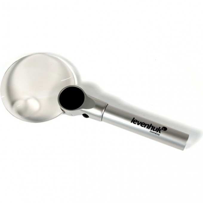 Лупа LEVENHUK ZENO 400, 2/4x, 88/21 мм, 2 LED, металл 38118 Лупа LEVENHUK ZENO 400, 2/4x, 88/21 мм, 2 LED, металл 38118