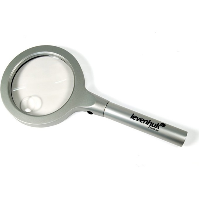 Лупа LEVENHUK ZENO 600, 2,5x/5x, 90/21 мм, 12 LED, металл 38117 Лупа LEVENHUK ZENO 600, 2,5x/5x, 90/21 мм, 12 LED, металл 38117