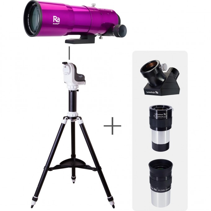 Двухлинзовый рефрактор-апохромат LEVENHUK RA R72 ED DOUBLET KIT 82015 Двухлинзовый рефрактор-апохромат LEVENHUK RA R72 ED DOUBLET KIT 82015