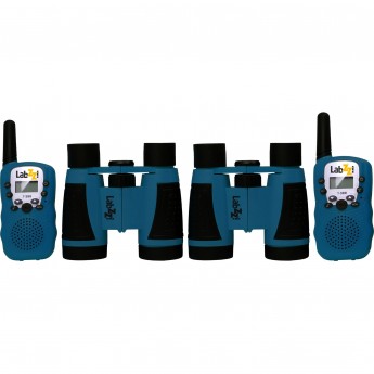 Комплект раций и биноклей LEVENHUK LABZZ WTT10 BLUE Комплект раций и биноклей LEVENHUK LABZZ WTT10 BLUE