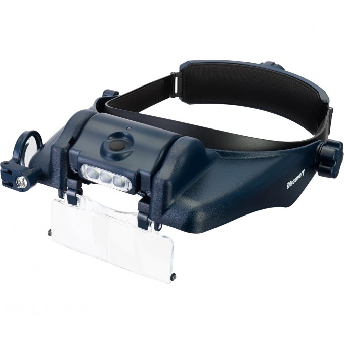 Лупа налобная с аккумулятором LEVENHUK DISCOVERY CRAFTS DHR 10 78382 Лупа налобная с аккумулятором LEVENHUK DISCOVERY CRAFTS DHR 10 78382