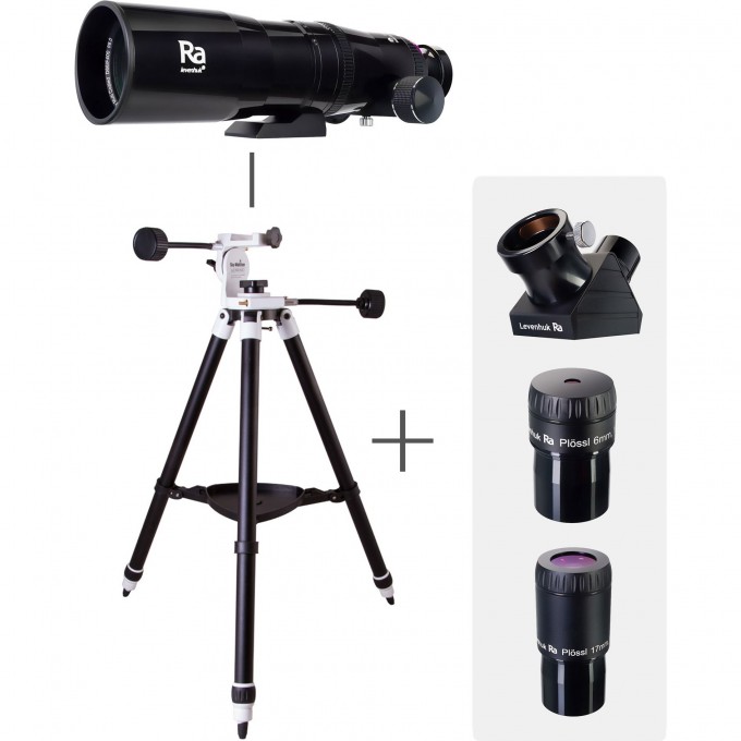 Телескоп LEVENHUK RA R66 ED DOUBLET BLACK KIT V2 82769 Телескоп LEVENHUK RA R66 ED DOUBLET BLACK KIT V2 82769