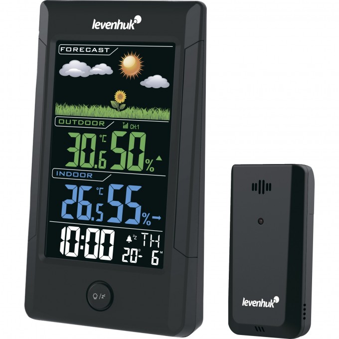 Термогигрометр LEVENHUK WEZZER TEO TH40 81388 Термогигрометр LEVENHUK WEZZER TEO TH40 81388